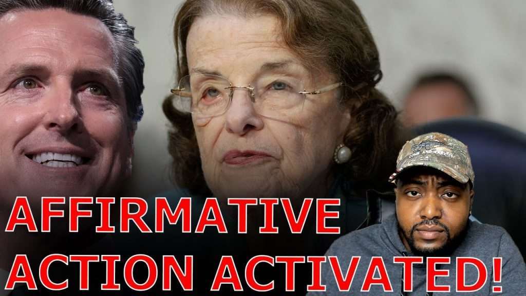 Senator Diane Feinstein DIES IN OFFICE Triggering Gavin Newsom’s Affirmative Action Black Woman Pick