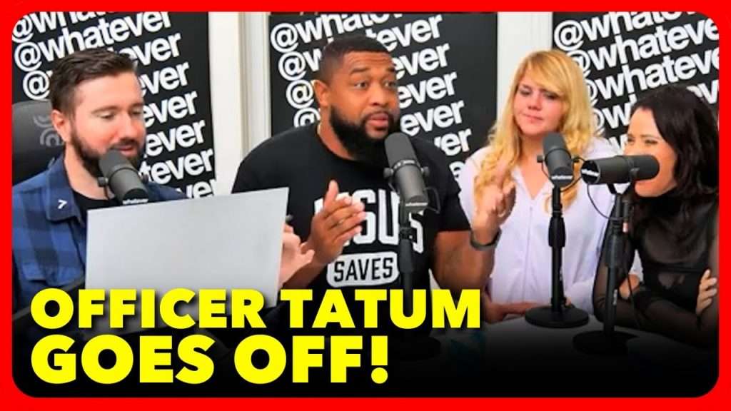 Officer Tatum SLAMS Red Pill Community For DESTROYING Young Men