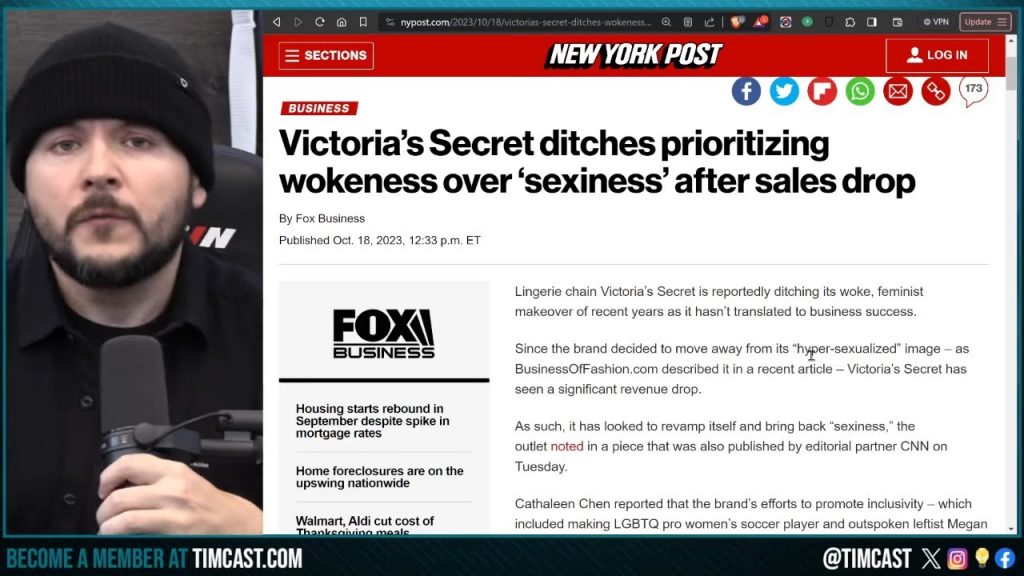 Victoria’s Secret CANCELS Woke Campaign After Ugly Women Ads Cause DROP In Sales