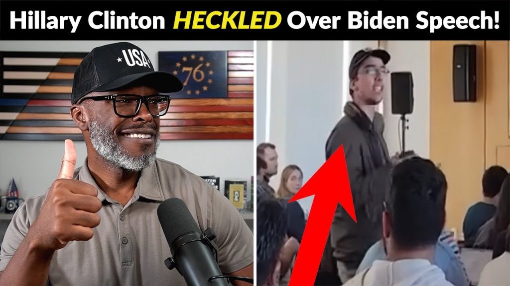 Hillary Clinton HECKLED Over Joe Biden’s WARMONGERING Speech!