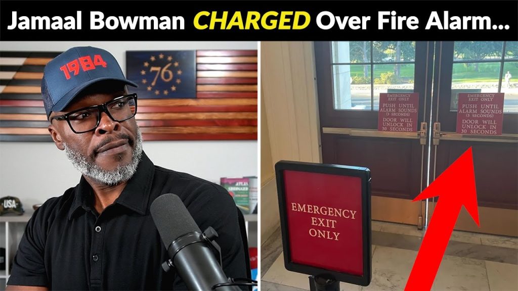 Jamaal Bowman CHARGED With Pulling Fire Alarm, NEW Footage Drops!