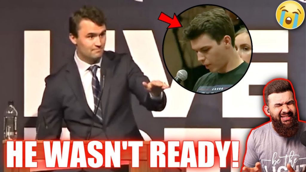 HE LEFT IN TEARS! Charlie Kirk Leaves Woke Student SPEECHLESS For Claiming This