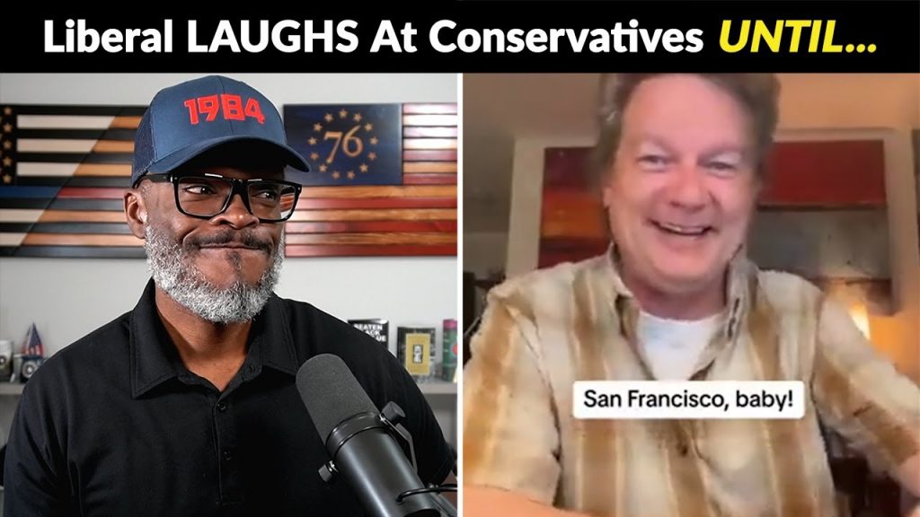 Liberal LAUGHS At Conservatives Avoiding San Fran Then THIS Happens!