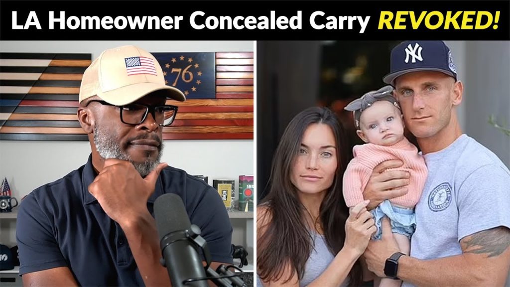 Armed LA Homeowner Says His Concealed Carry Permit Was SUSPENDED!