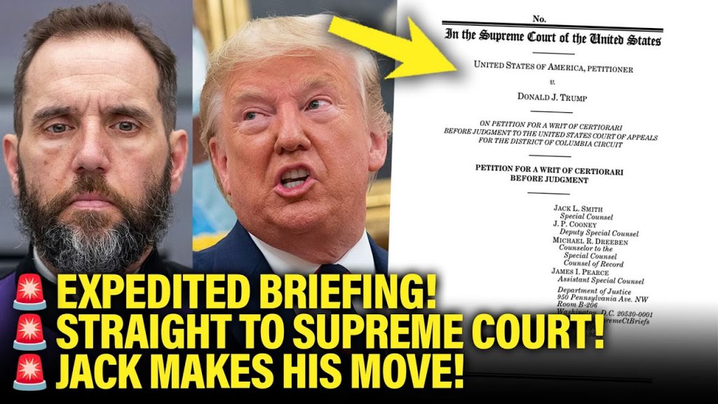 BREAKING: Jack Smith Makes MAJOR MOVE before Supreme Court in Trump Criminal Case