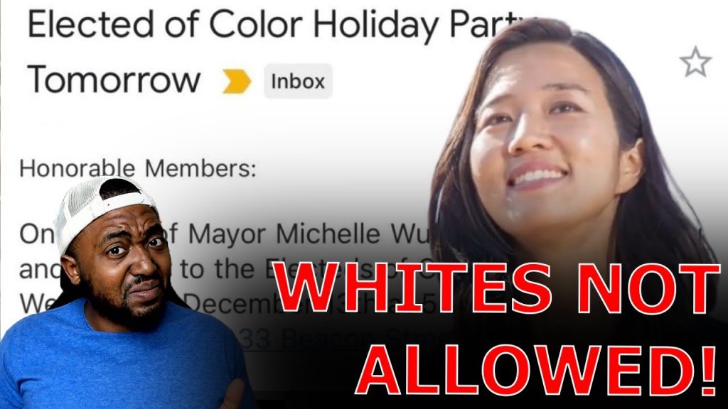 WOKE Democrat Mayor GOES FULL Jim Crow Hosting Christmas Party For ‘Colored’ Elected Officials Only