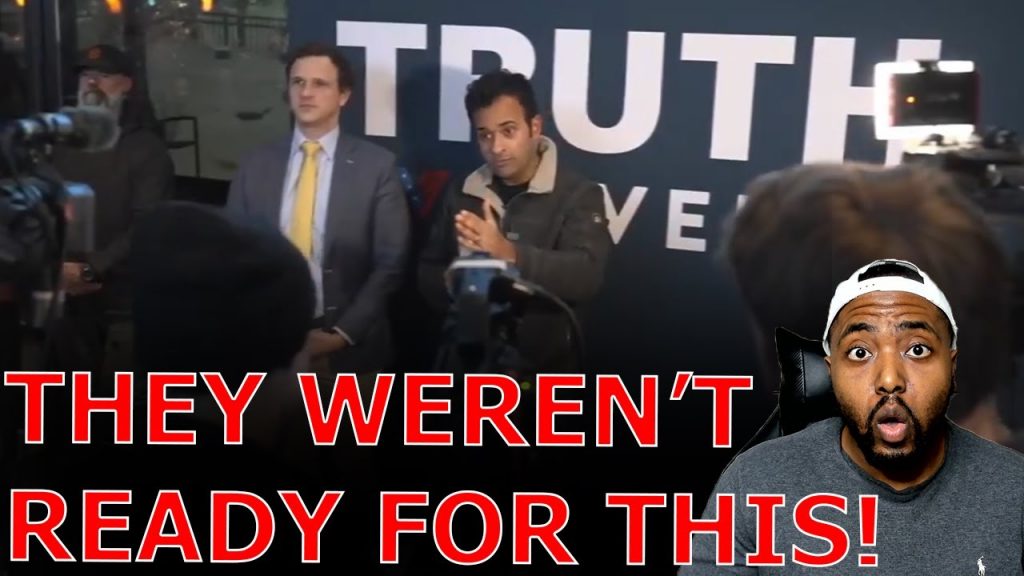 Liberal Media Reporters GO SILENT After Vivek Ramaswamy CONFRONTS THEM FOR LIES And EXPOSES TRUTH!