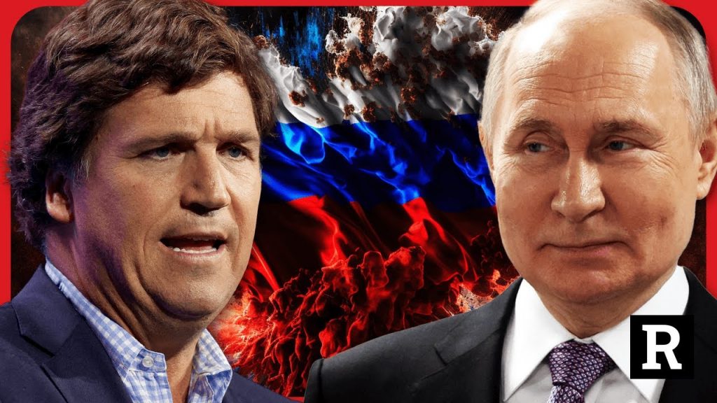 Tucker drops BOMBSHELL about his Putin interview, NSA is PISSED | Redacted with Clayton Morris