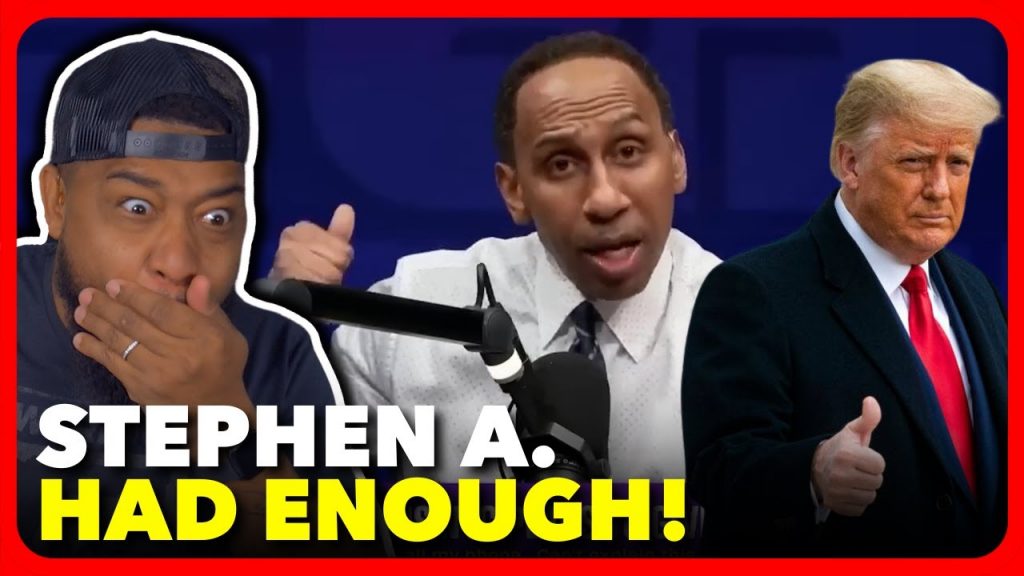 Stephen A Smith BLASTS Democrats And Says BLACKS Are Better Off WITH TRUMP!