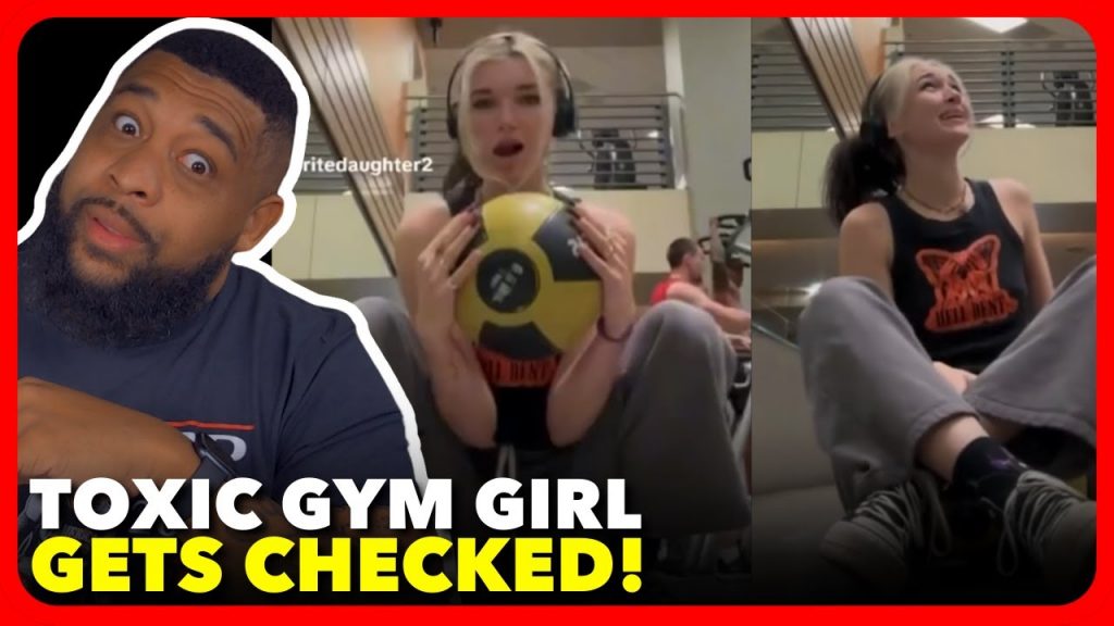 Alpha Chad CHECKS Thirsty Gym Girl Over Her Provocative Behavior