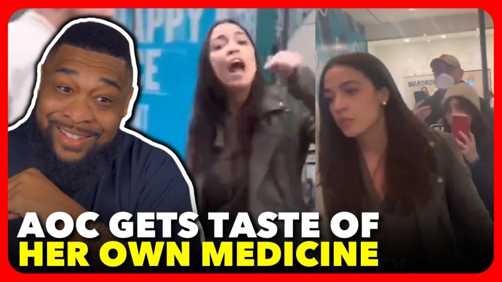 AOC Has FREAK OUT After GETTING RAN OUT OF THEATRE By FAR LEFT Palestine Supporters!