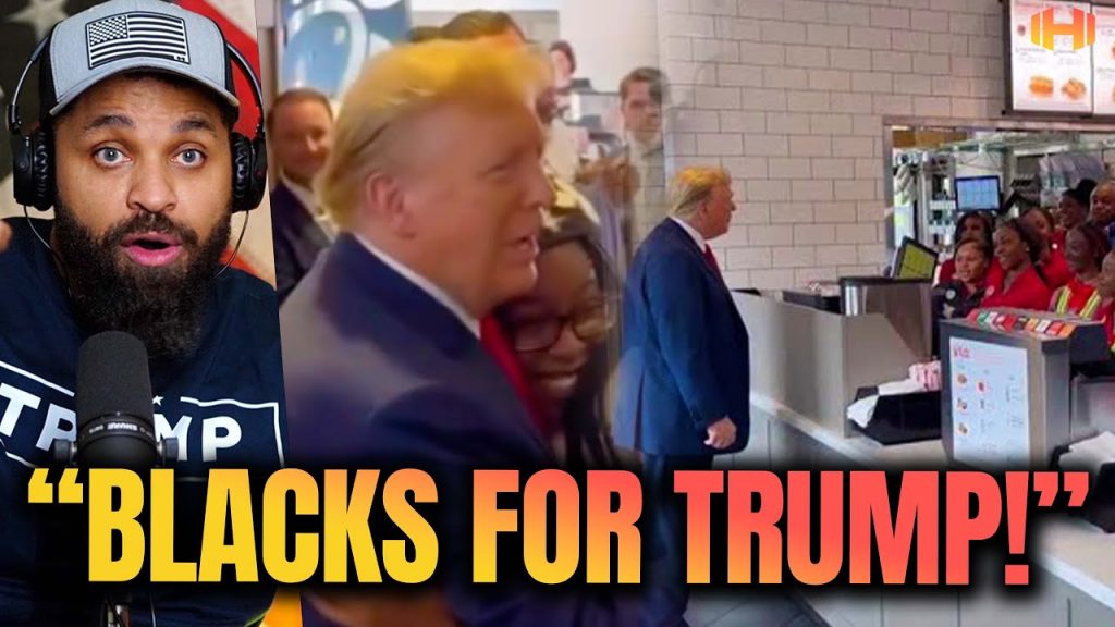 Trump Visits Chick-fil-A in Atlanta to A Black Crowd and This Happens