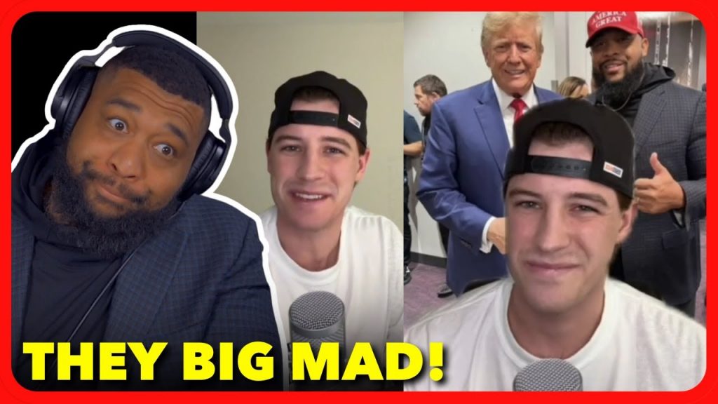 White Liberal HAS MELTDOWN Over Me CALLING OUT Lecrae and My Picture WITH TRUMP