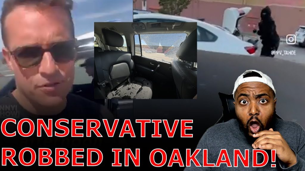 Conservative Commentator Benny Johnson ROBBED In BROAD DAY LIGHT Filming Outside Oakland In-N-Out!