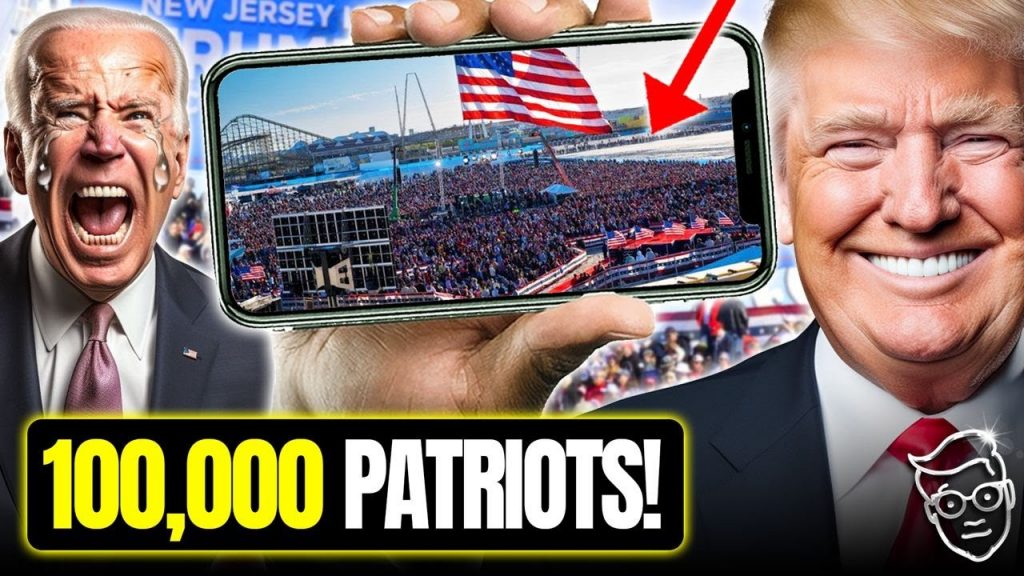 HISTORY! TRUMP Throws LARGEST Political Rally EVER Seen In AMERICA | +100,000 in a BLUE State!?