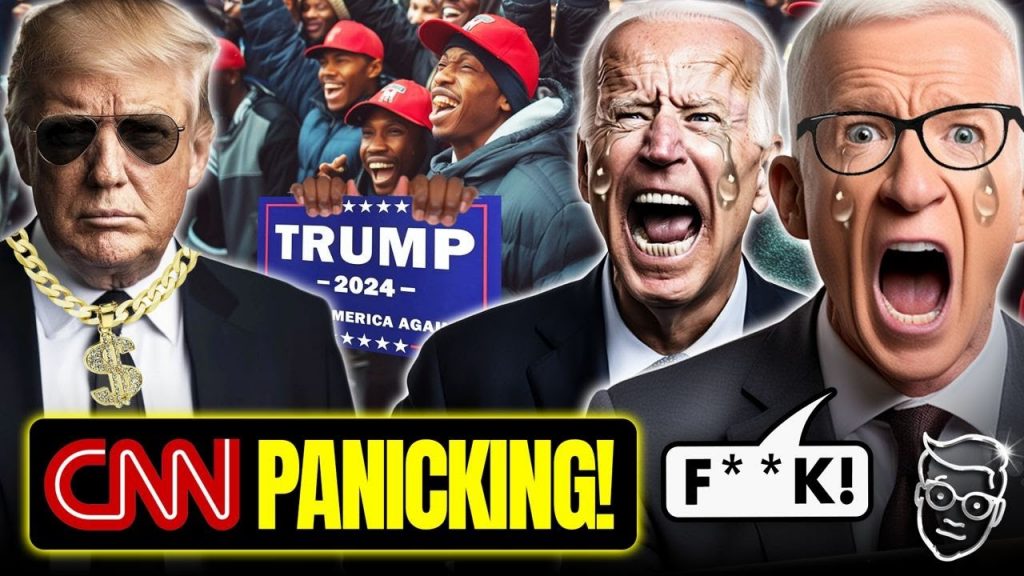 CNN Has PANIC ATTACK LIVE On Air As Black Support for Biden TANKS