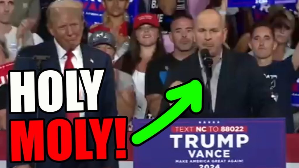 This man just TOOK OVER the Trump rally, what he says is just amazing!!