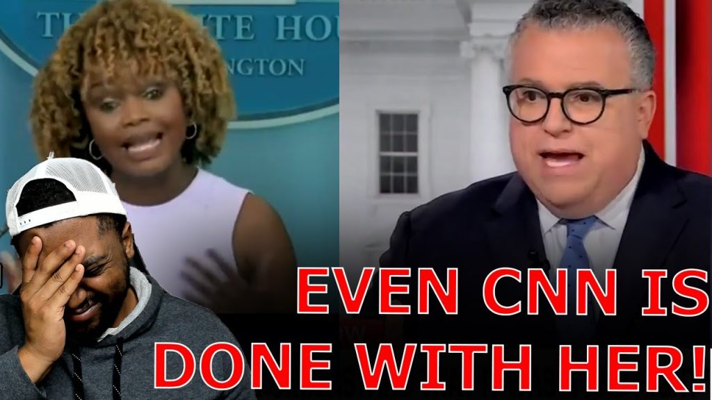 CNN ROASTS Karine Jean Pierre WORD SALAD After Liberal Media Confronts Her On Biden Having Dementia!