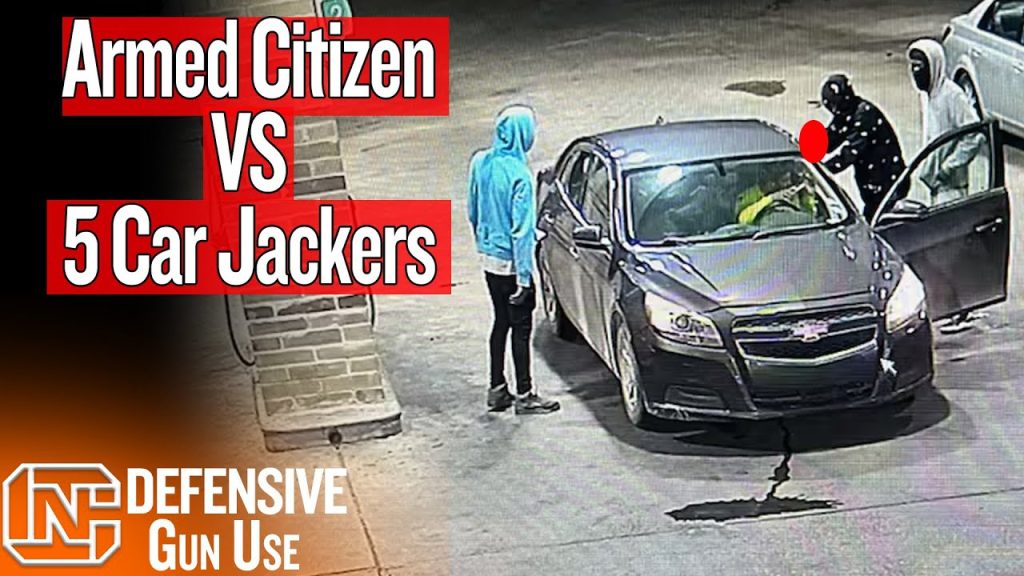 Armed Citizen Takes On 5 Car Jackers At Wisconsin Gas Station