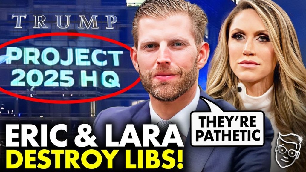 HOLY SMOKES: Eric and Lara Trump COOK Democrats after Vandalizing BILLION Dollar Skyscraper