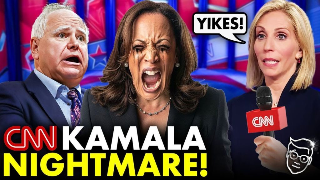 DISASTER! CNN Cuts Kamala’s Nightmare Interview After Unwatchable CRINGE-Fest | DNC DOWN in Flames