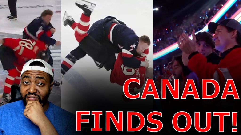 Canada Hockey Team FINDS OUT As BRAWL BREAKS OUT With TEAM USA After BOOING US Anthem Before Game!