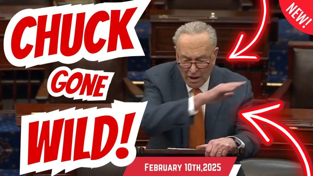 Chuck Schumer YELLS In Speech and GOES WILD!