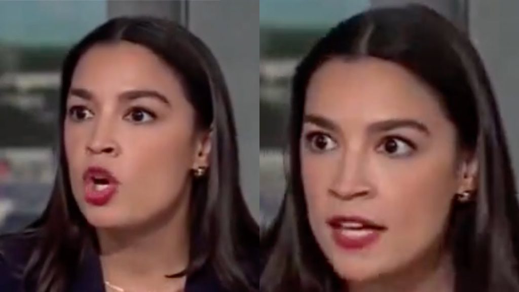 AOC Almost Crying Over Trump’s Spending Bill On Live TV