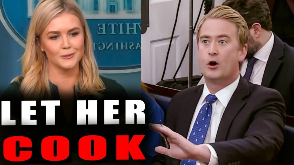 Karoline Leavitt WENT OFF when Peter Doocy asked THIS Question…