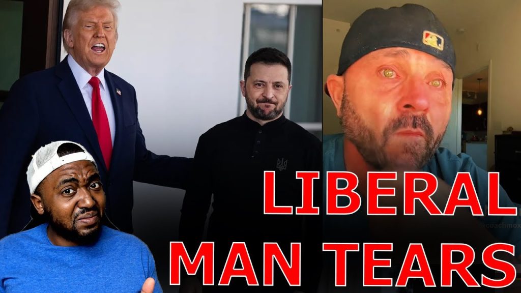 Liberal Man BREAKS DOWN in Tears Over President Trump & JD Vance Kicking Zelenskyy OUT White House!