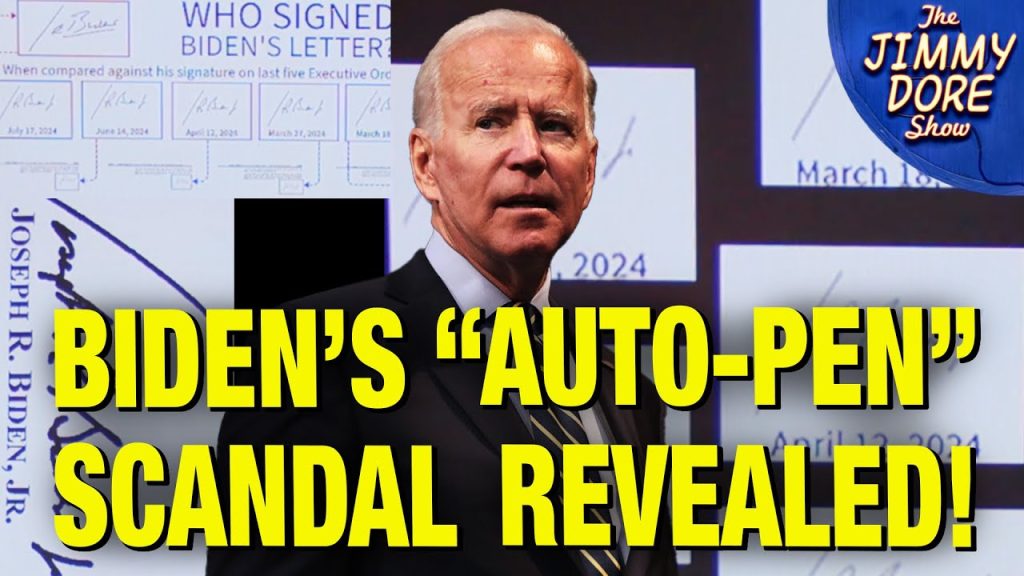 Biden Wasn’t Signing Bills Or His Own Orders says Watchdog Group