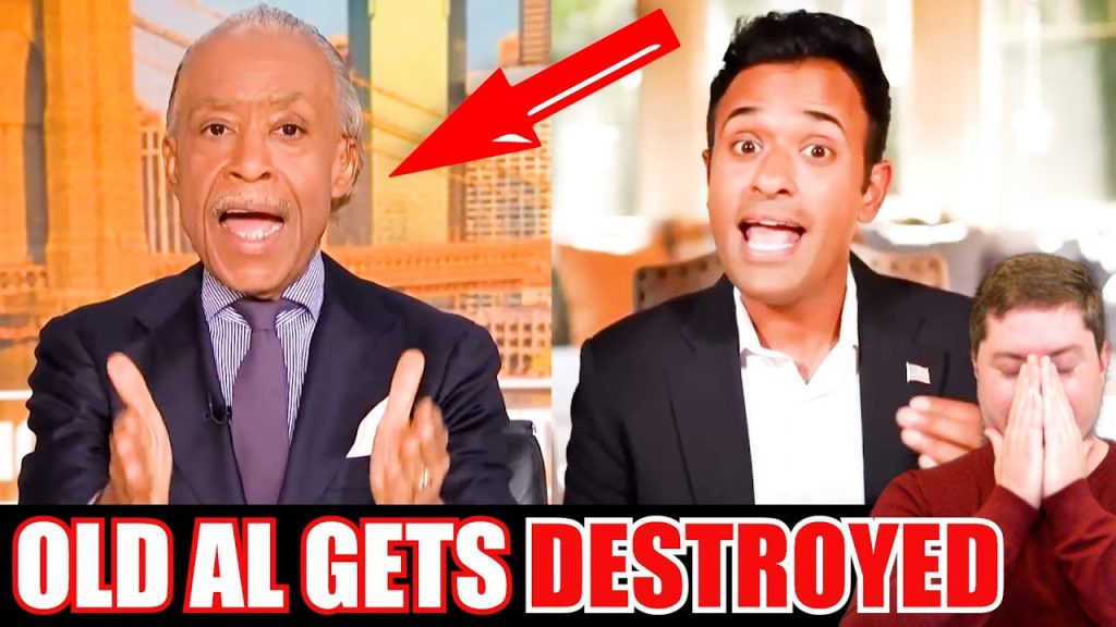 Vivek DESTROYS arrogant Al Sharpton when he tries disrespecting him on live tv
