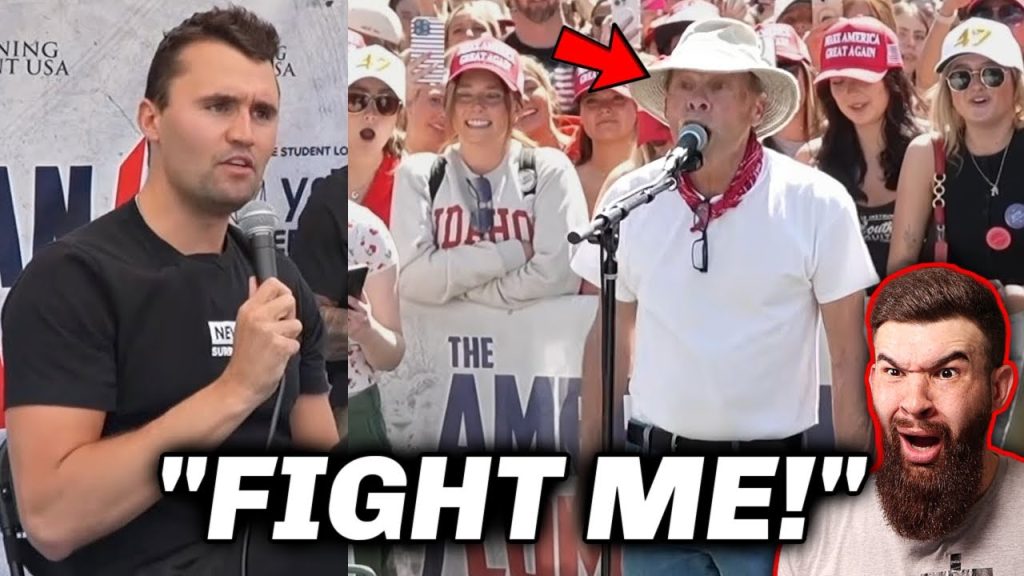 This Got WILD! Charlie Kirk Gets Challenged to a Fist Fight