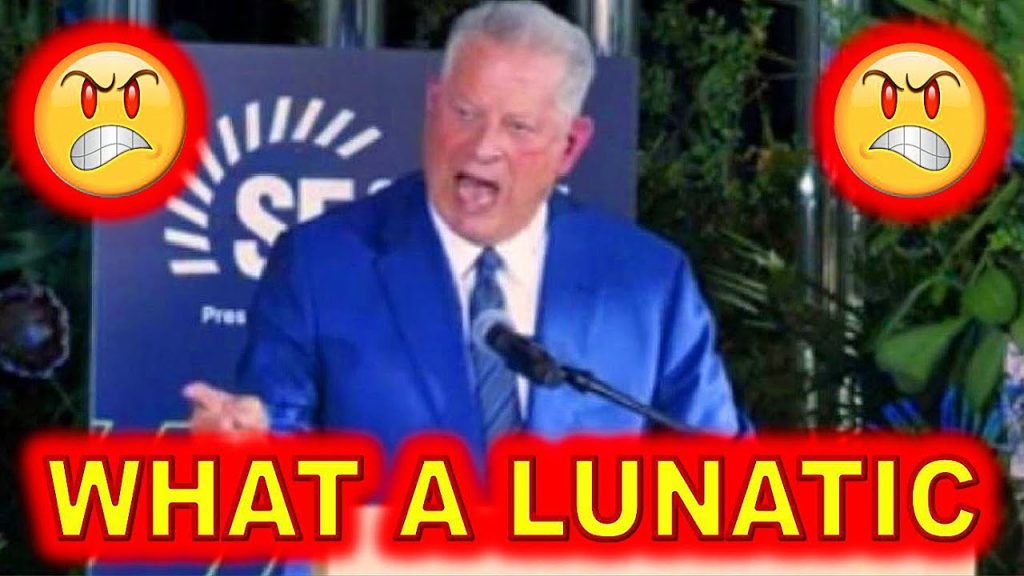 Al Gore Jr. Starts SCREAMING & YELLING About Trump at San Francisco Climate Event…..
