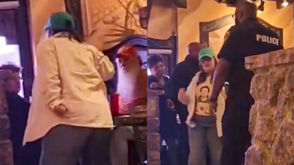 Anti-Trump Protester Kicked Out Of Restaurant After Having Meltdown Over MAGA Hat