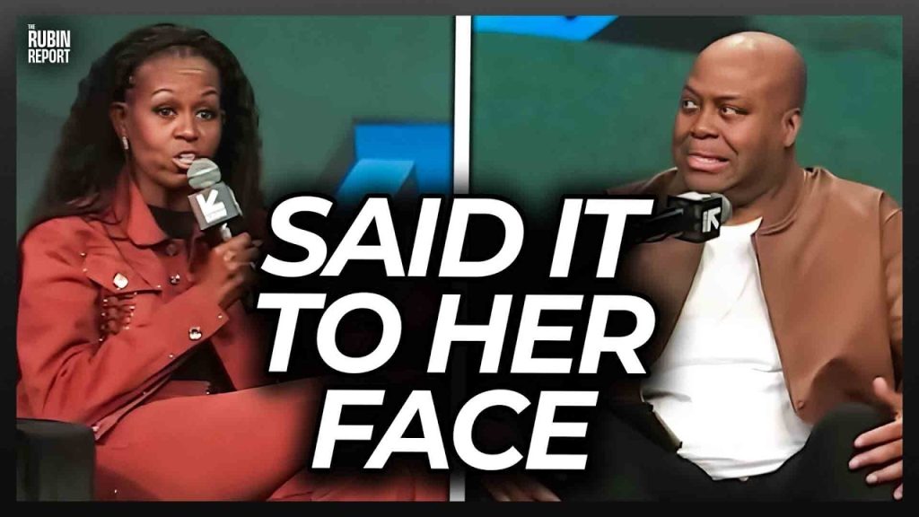 Watch Michelle Obama’s Face When Co-Host Calls BS on Her Lie