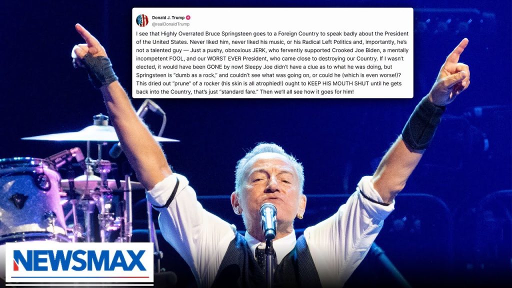 President Trump absolutely obliterates leftist Bruce Springsteen | National Report
