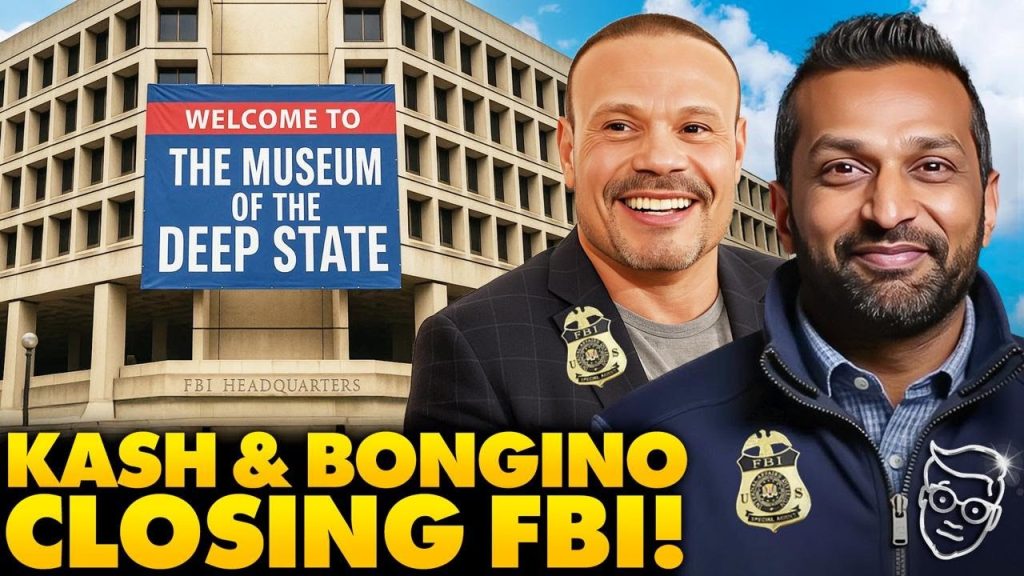 Kash & Bongino Announce FBI Headquarters to be SHUT DOWN: ‘Destroy This Building’ | PANIC in DC!