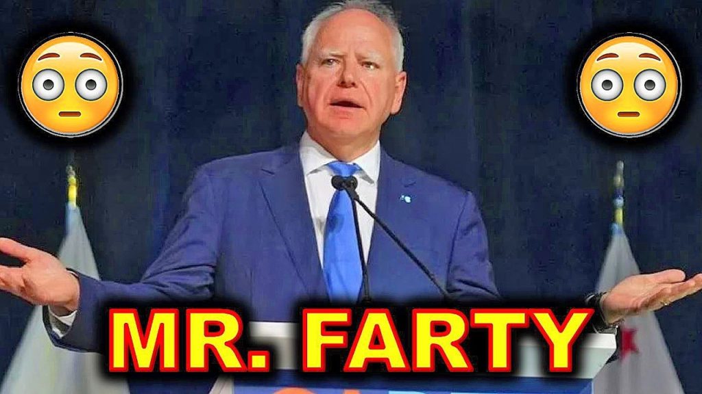 Tim Walz DROPS a “Fart” In California LAST-NIGHT at Democratic Convention…..