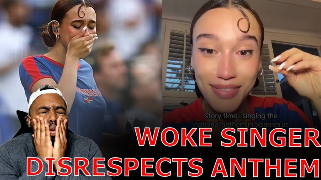 WOKE Singer BREAKS DOWN IN TEARS Over Dodgers Refusing To Allow ICE Protest During National Anthem