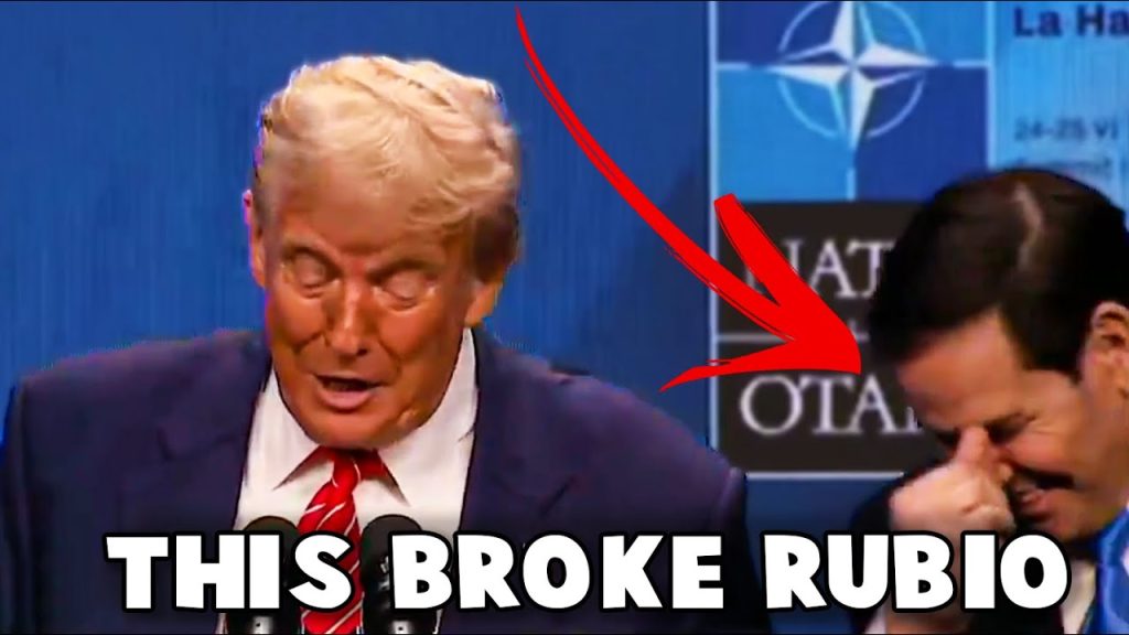Marco Rubio BURST Out Laughing After Trump’s Unexpected Line