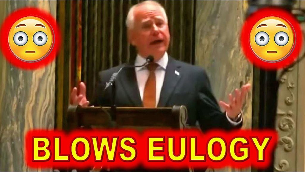 Tim Walz MADE a FOOL of Himself at Melissa & Mark Hortman’s Funeral…..