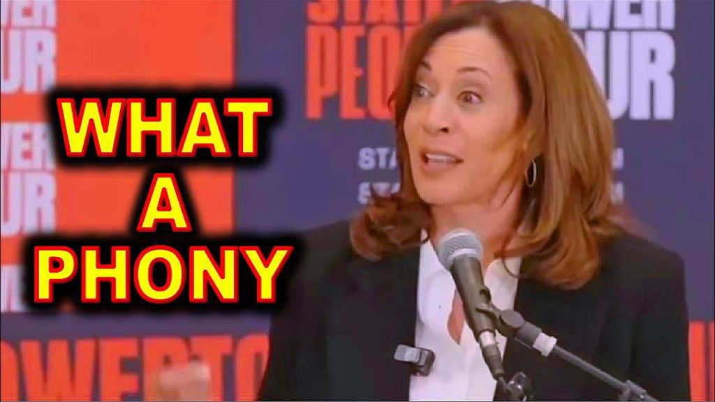 Kamala Harris BUSTED Using FAKE Accent in LA Yesterday at State of People Power…..