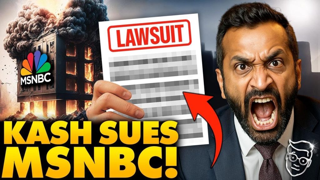 BREAKING: Kash Patel Hits MSNBC With Massive LAWSUIT for DEFAMATION | Lib Network APOLOGIZES in Fear