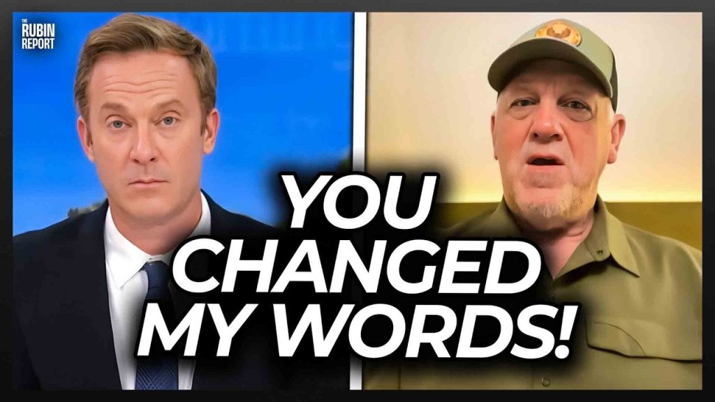 Host Shocked as Border Czar Exposes How MSNBC Re-Edited His Words