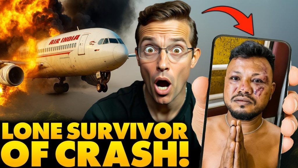 WHAT: Lone SURVIVOR Emerges UNSCATHED from Boeing Plane Crash Explosion, Walks Out of Fiery Wreckage