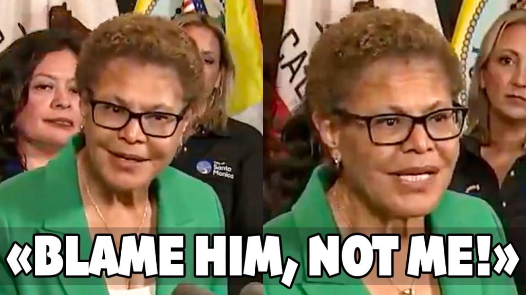Karen Bass CAUGHT LYING When Blaming Trump For ‘Peaceful’ Protests