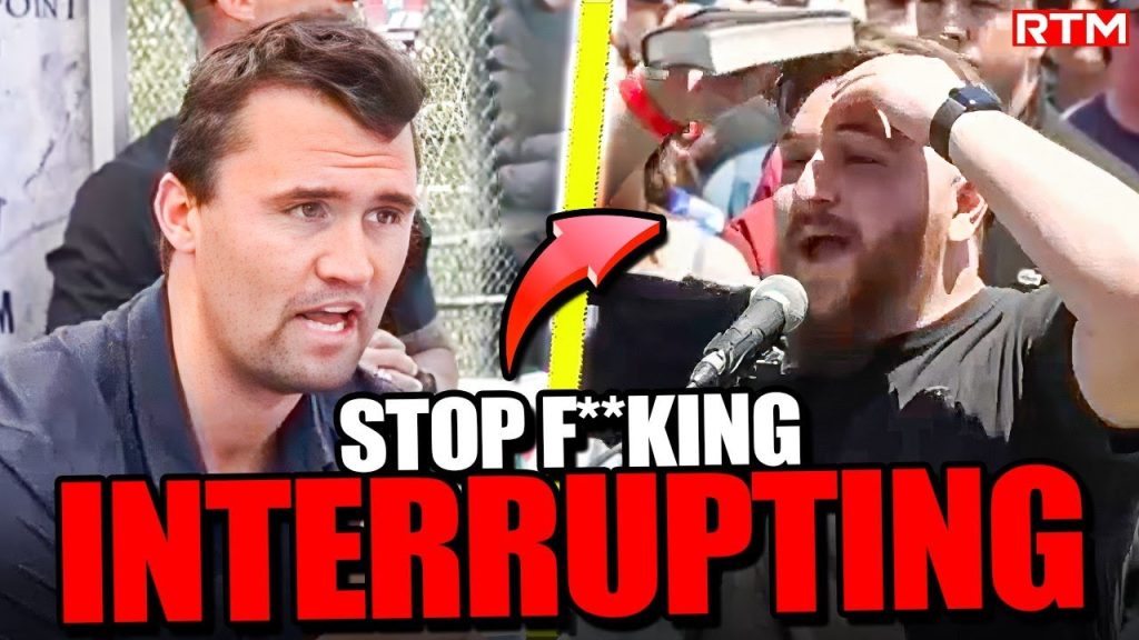 Charlie Kirk SHUTS UP Entitled Brat Who Wants To Act Tough In Public