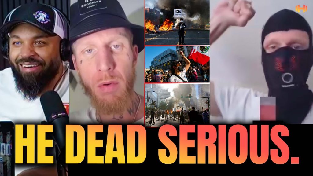 White Dude begs Blacks to support ICE Riots: Says after the browns are gone blacks are next