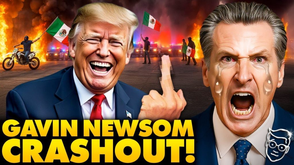 OUCH: Gavin Newsom BURST Into Tears During LIVE Interview, Sobbing After Trump DESTROYS His Career
